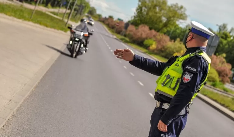 policja, motocykl