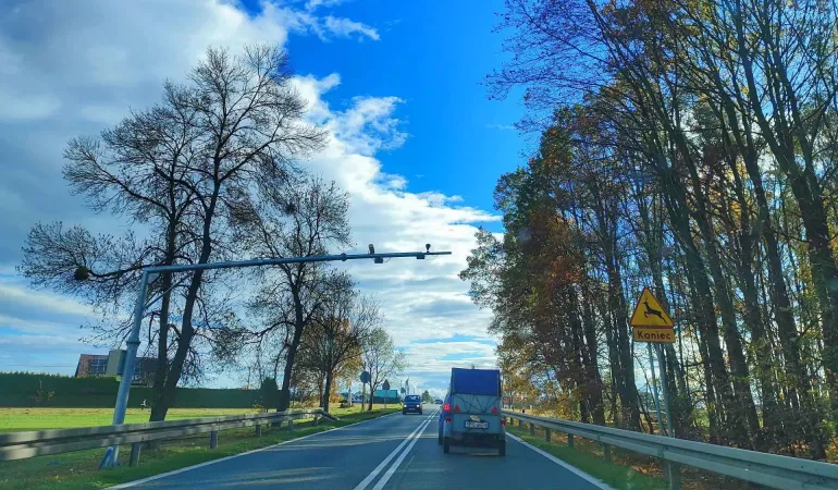 Odcinkowy pomiar prędkości na odcinku Suszec - Kobielice