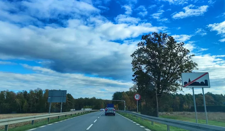 Odcinkowy pomiar prędkości na odcinku Suszec - Kobielice