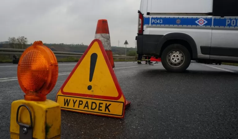 policja, wypadek radiowóz