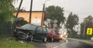 wypadek w łące