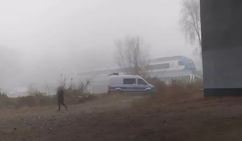Potrącenie przez pociąg KŚ w Skoczowie