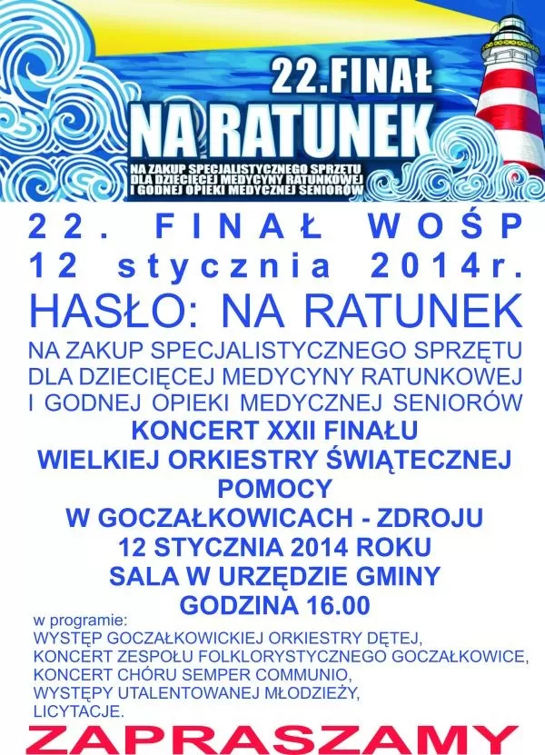 wośp, goczałkowice-zdrój