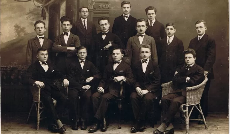 klasa IV 1925r.