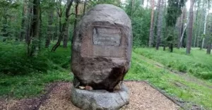 Poksiążęcy kamień w Lesie Żwakowskim