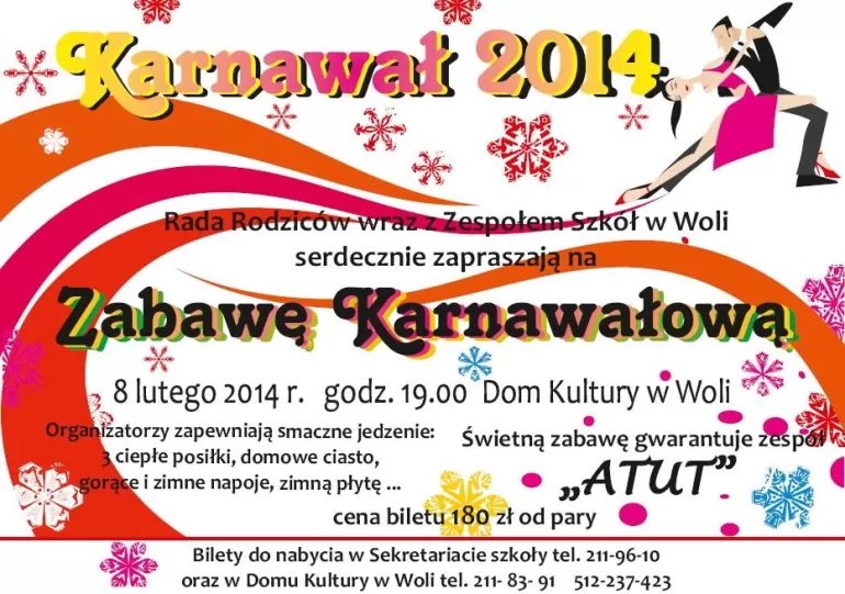 zabawa karnawałowa, wola