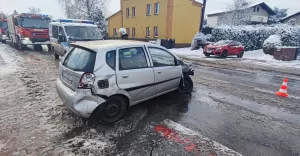 Wypadek w Pawłowicach - 10.12.2021