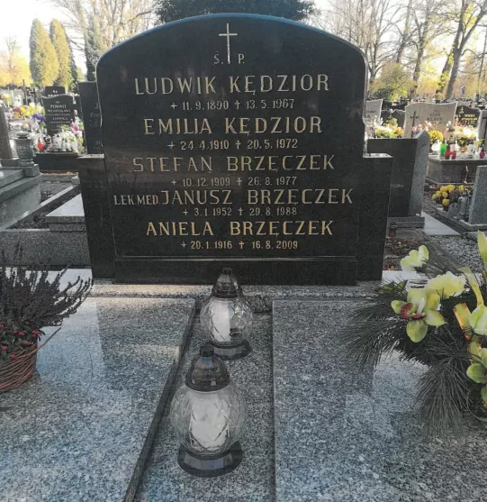 Grób st. sierż. Ludwika Kędziora.