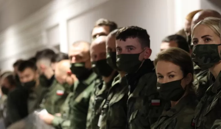 Więcej żołnierzy WOT do walki z koranawirusem