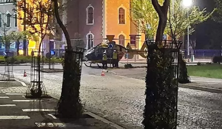 Wypadek w Pszczynie - 28.04.2022