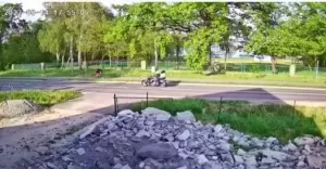wypadek Goczałkowice motocykl - 14.05.2022