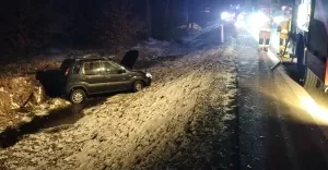 Zdarzenie drogowe w Piasku - 02.2023