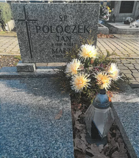 Grób śp. Jana Piotra Poloczka