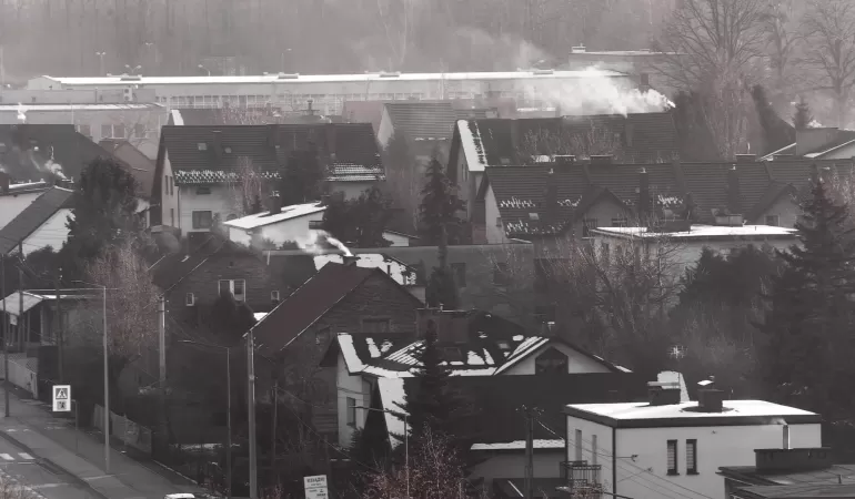 mały smog w dużym mieście