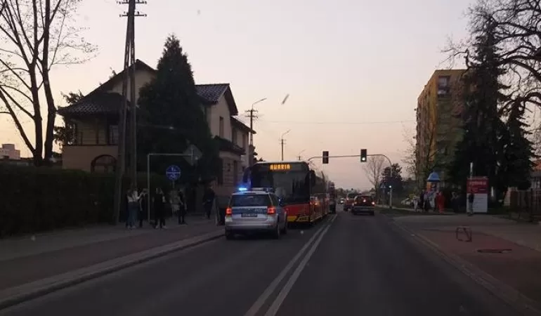 Potrącenie 17-latki przez autobus - 12.04.2018
