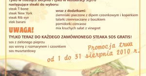 Amerykańskie steaki w Styl70