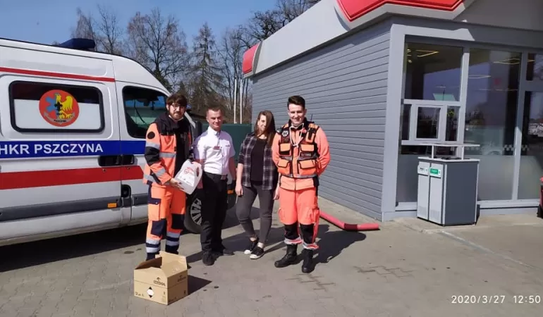 HKR Pszczyna w czasie epidemii bez przerwy pozostaje w stanie gotowości - 04.2020