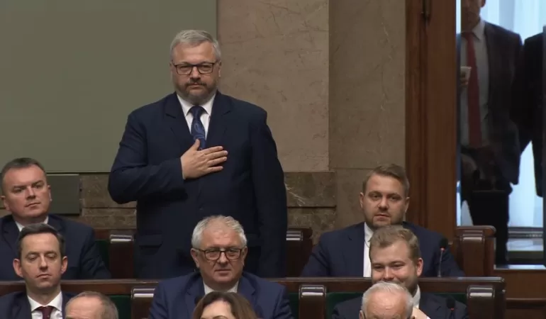 Grzegorz Gaża złożył ślubowanie w Sejmie