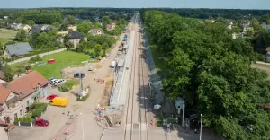 Modernizacja linii kolejowej: dziennik budowy z Piasku - 06.2025