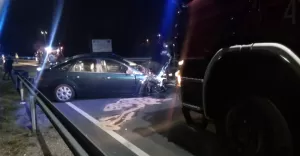 Wypadek na obwodnicy Pawłowic - 20.06.2018