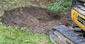 Prace ekshumacyjne w Pniówku - 17.09.2020