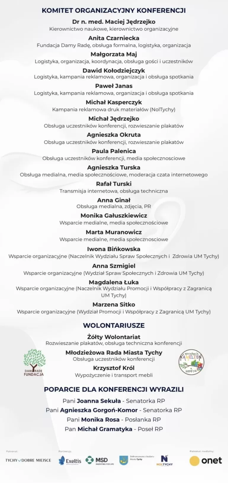 program konferencji