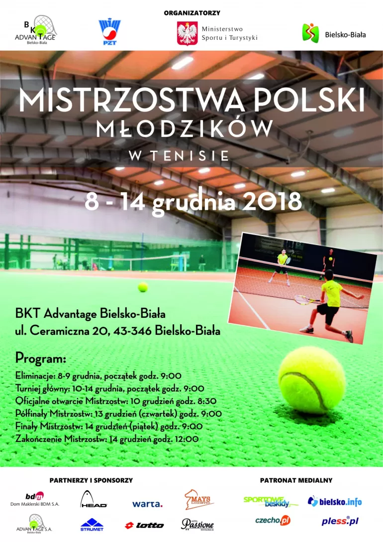 Mistrzostwa Polski Młodzików w Tenisie