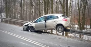 Kraksa w Jarząbkowicach - 24.02.2018