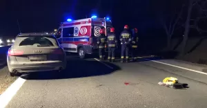 Potrącenie na DK-1 w Czechowicach-Dziedzicach