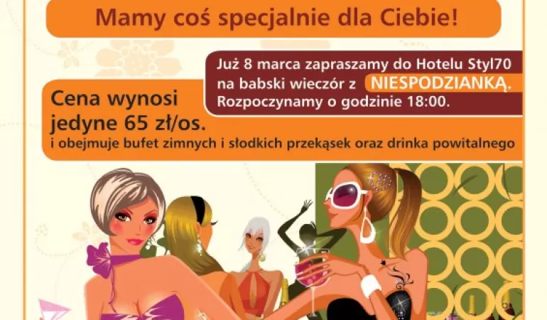 babski comber, styl70