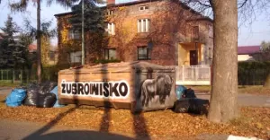 Foto-dnia: żubry na śmietniku