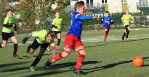 Młodzicy młodsi: Iskra - Wilkowice 14.10.2018