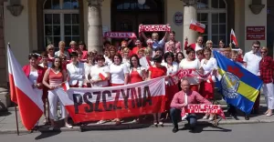Polska, mecz, kibice, Urząd Miejski Pszczyna
