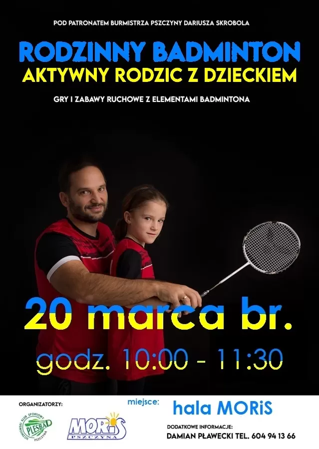 rodzinny badminton