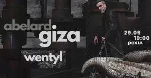 Abelard Giza w programie "Wentyl" na deskach Pszczyńskiego Centrum Kultury