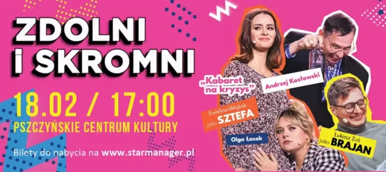 Zdolni i skromni - kabaret na kryzys