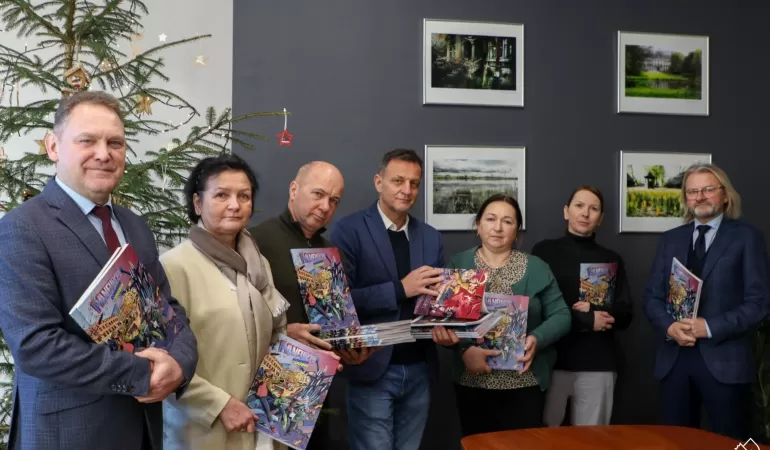 Komiksy „Paneuropa” trafiły do powiatowych szkół