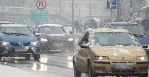 zima w bielsku, drogi, odśnieżanie