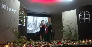 Inscenizacja "Dziadów" w Samochodówce