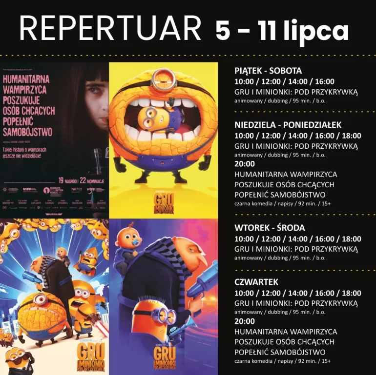 Repertuar kina pckul