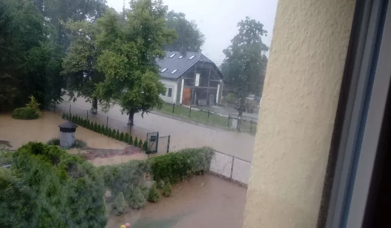 Ulewa goczalkowice