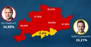 Wybory prezydenckie 2025 - I Tura - pow. pszczyński