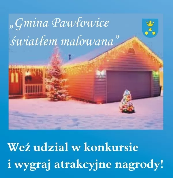 konkurs, pawłowice, domy, oświetlenie