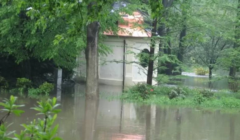 TV: Pszczyński park pod wodą
