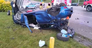 Kolizja w Pawłowicach na skrzyżowaniu ul. Zjednoczenia z ul. Przemysłową - 26.05.2025