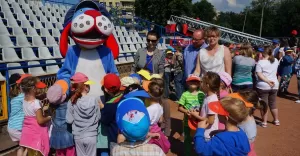 sznupek, maskotka policji z dziećmi