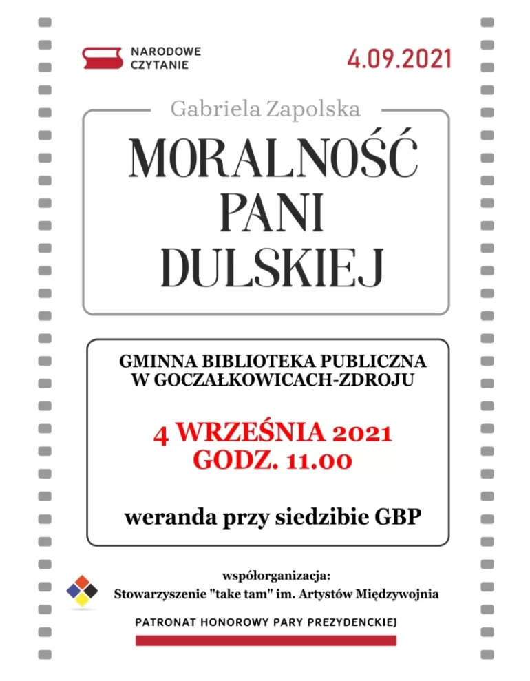 NARODOWE CZYTANIE 2021