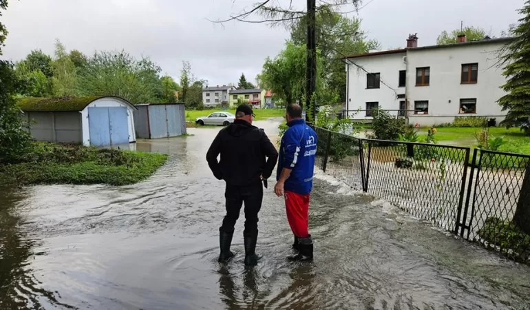 Powódź w gminie Pszczyna - 09.2024