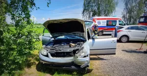 Wypadek w Pielgrzymowicach - 5.06.2019
