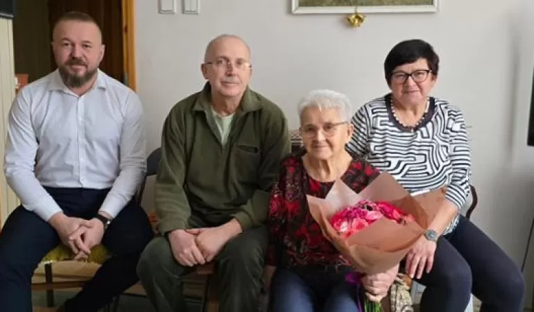 Jubileusz 90-lecia urodzin pani Krystyny Waltar